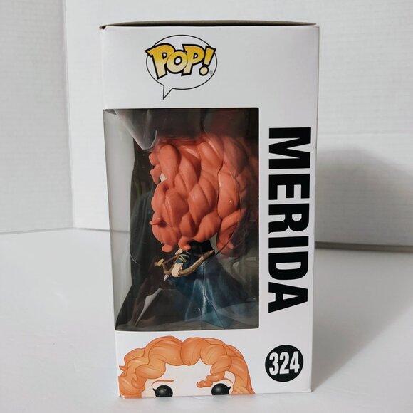 Pop! Disney Princess - Merida with Bow #324 - Picture 2 of 6